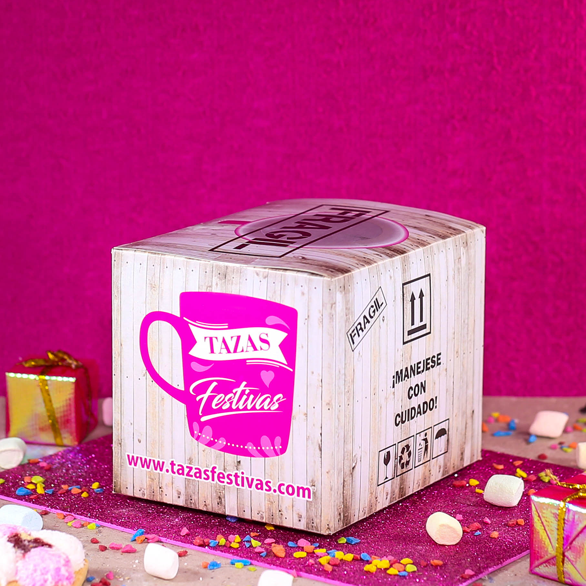 Caja para taza