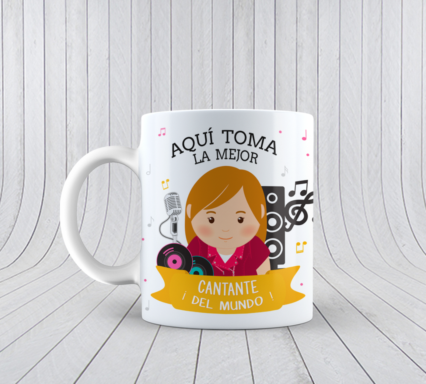 Taza Cantante Ella