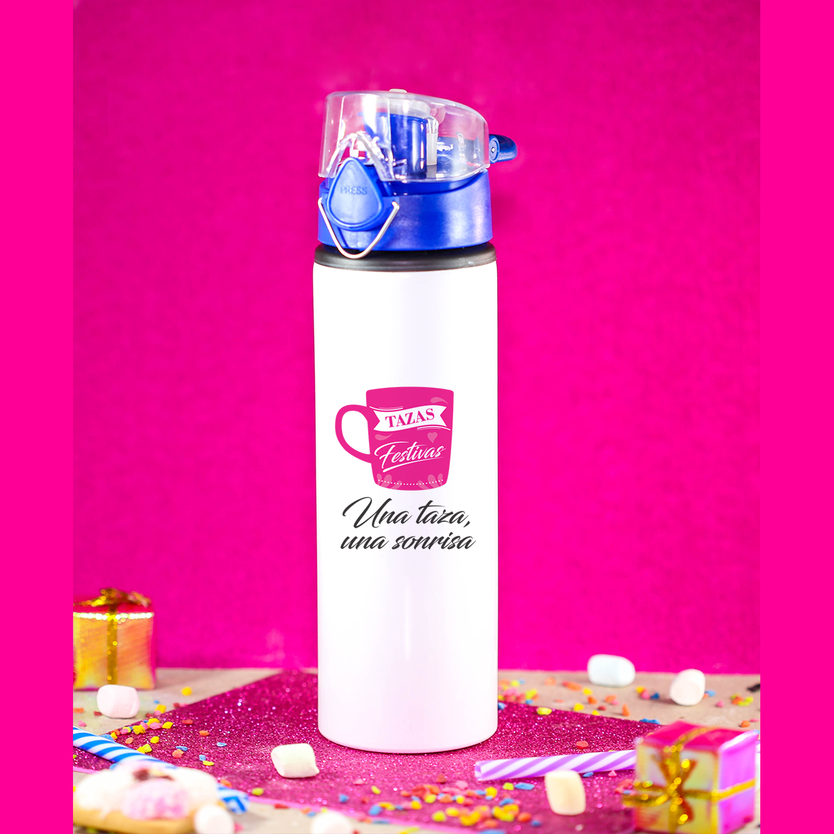 Cilindro Push Blanco