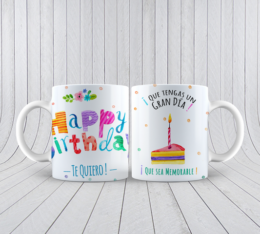 Taza Cumpleaños 24