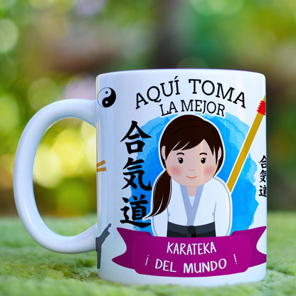 Taza Instructor Artes Marciales el/ella