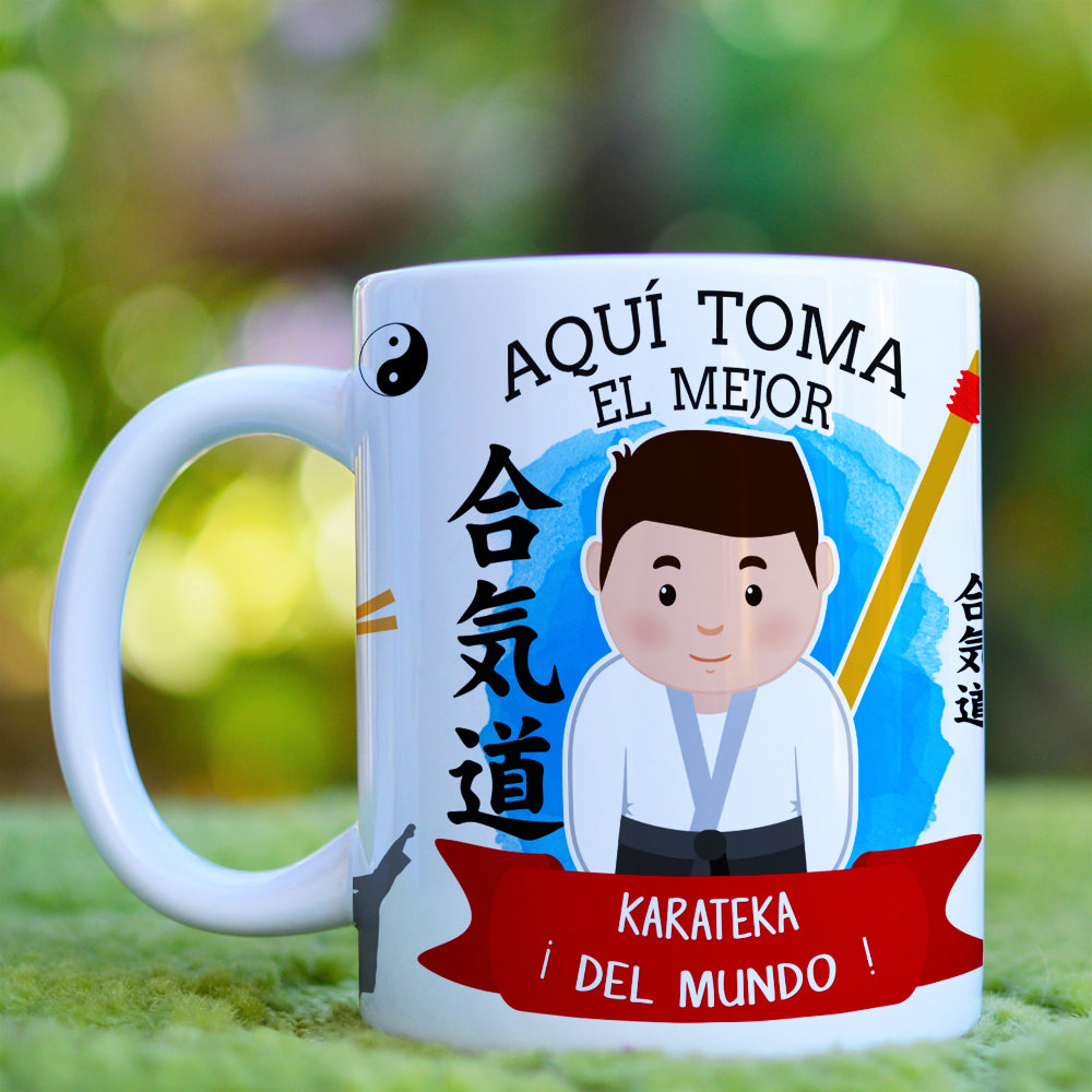 Taza Instructor Artes Marciales el/ella