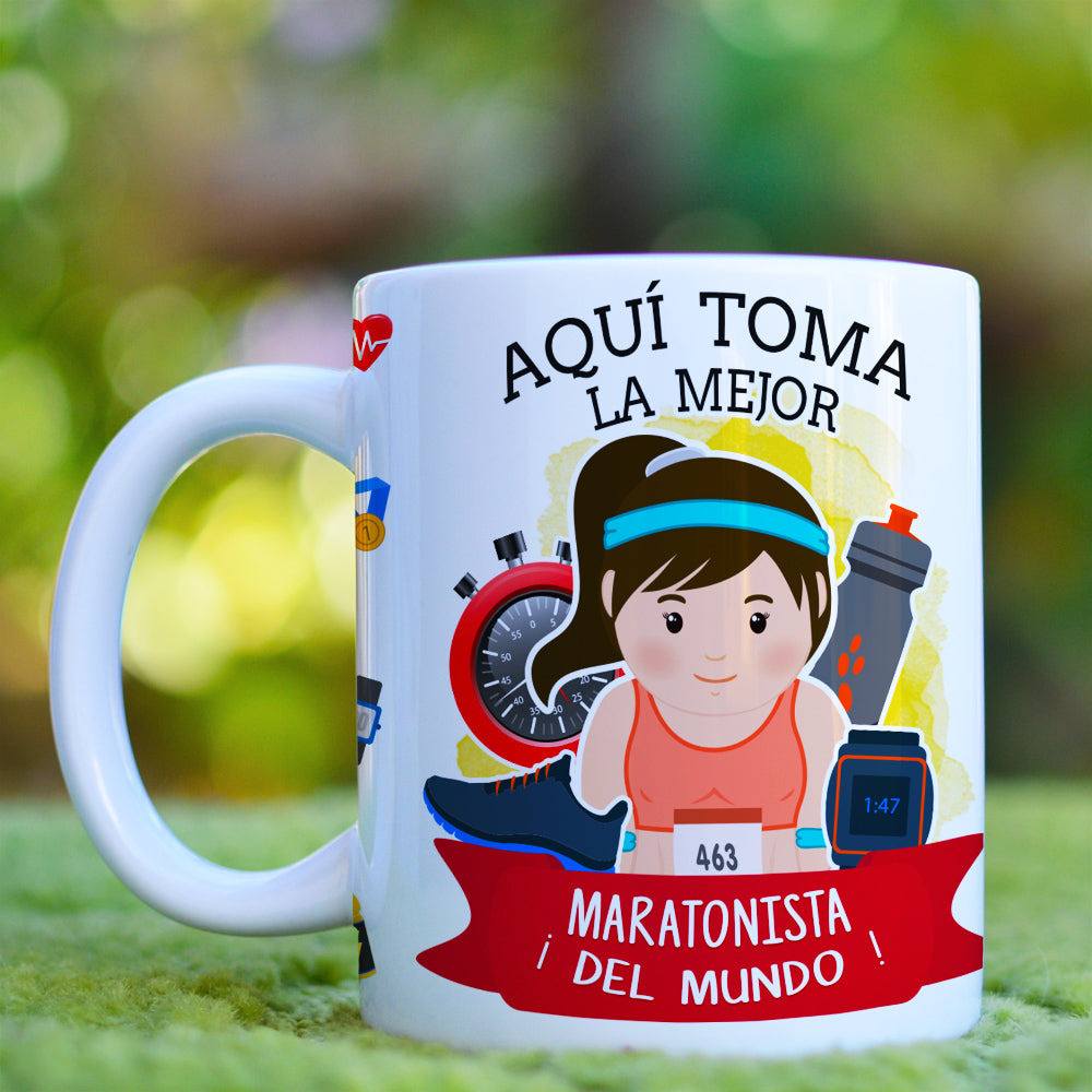 Taza Maratonista el/ella