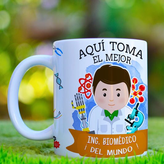 Taza Ing. Biomédico El/Ella