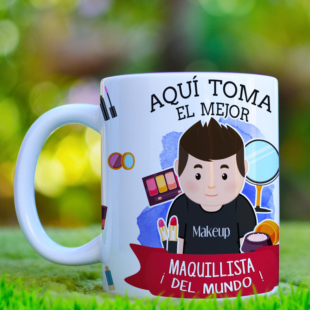 Taza Maquillista el/ella