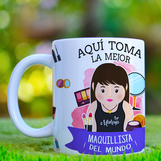 Taza Maquillista el/ella