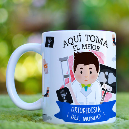 Taza Ortopedista El / Ella