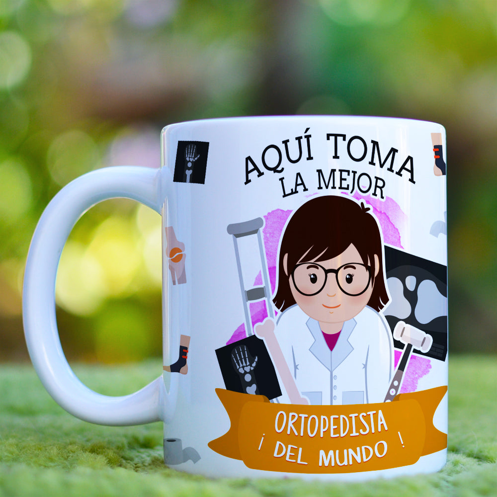 Taza Ortopedista El / Ella