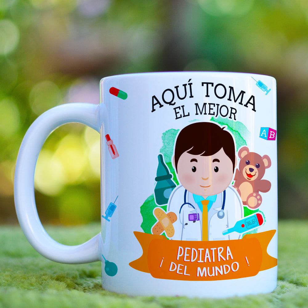 Taza Pediatra El / Ella