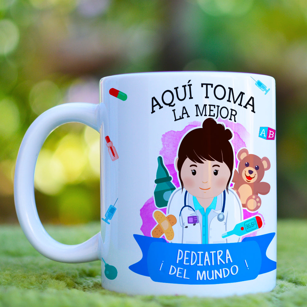 Taza Pediatra El / Ella