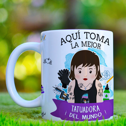 Taza Tatuador el/ella