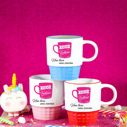 Tazas Apilable de color
