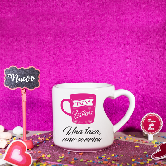 Taza asa corazón