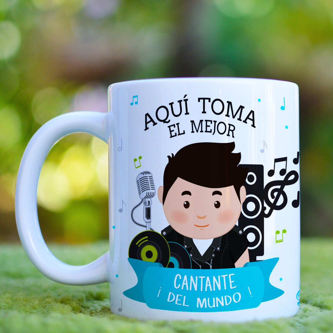 Taza Cantante el/ella