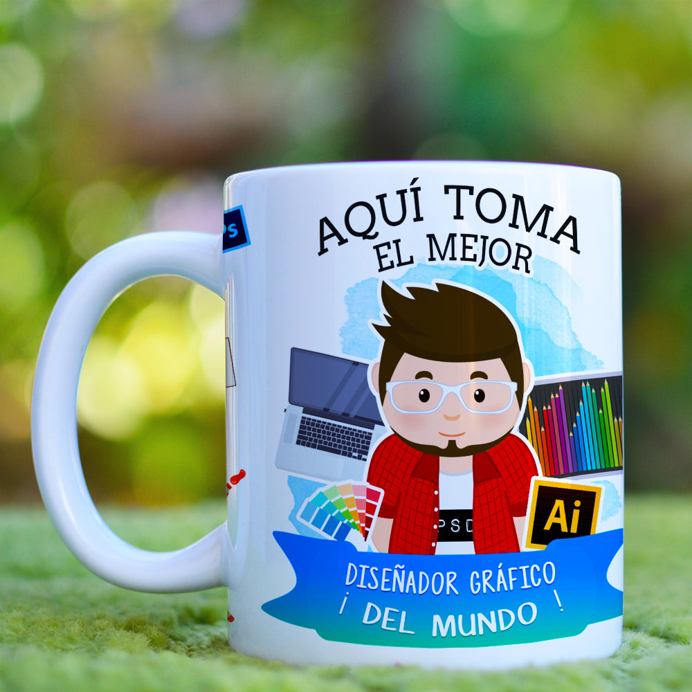 Taza Diseñador Gráfico