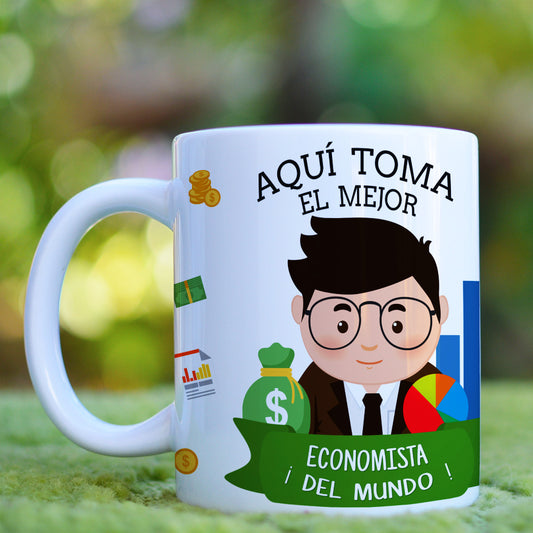 Taza Economista El / Ella