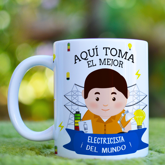 Taza Electricista