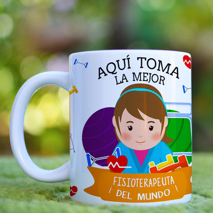 Taza Fisioterapeuta El / Ella