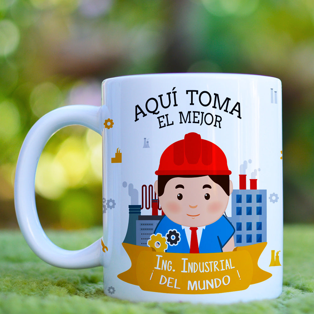 Taza Ing. Industrial El / Ella