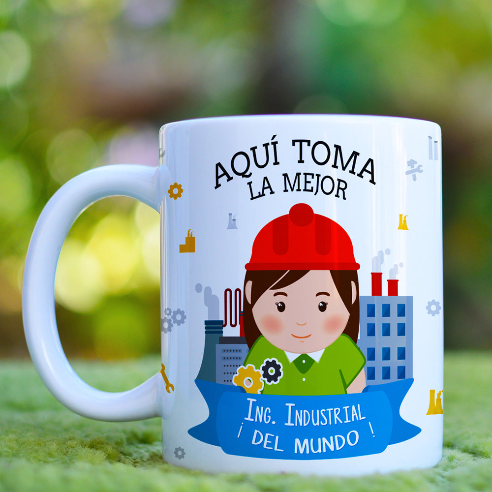 Taza Ing. Industrial El / Ella