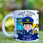 Taza Policia El / Ella