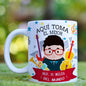 Taza Profesor de Música El / Ella