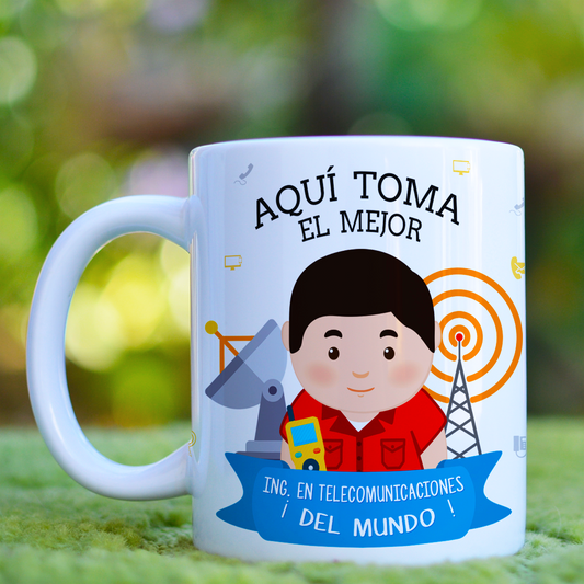 Taza Ing. Telecomunicaciones