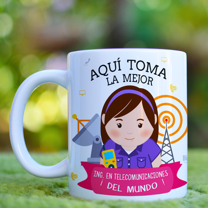 Taza Ing. Telecomunicaciones