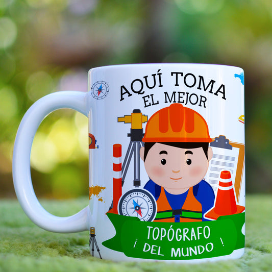 Taza Topógrafo