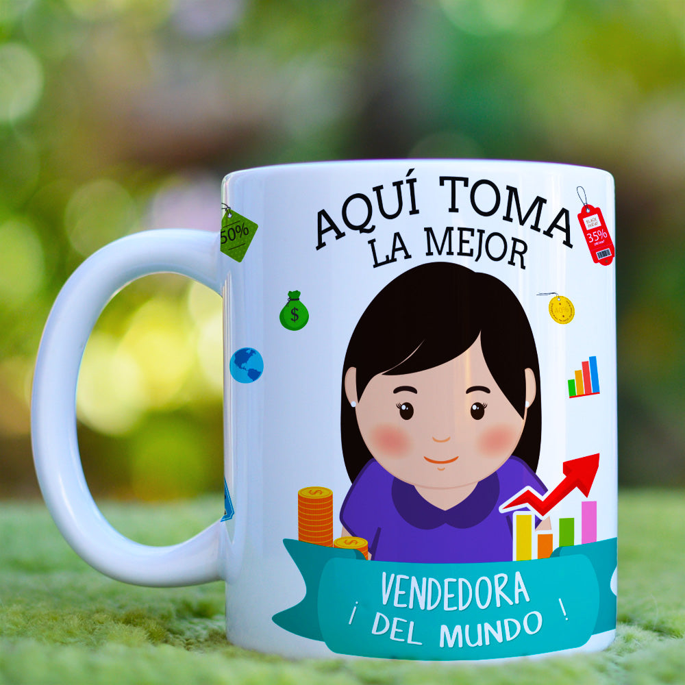 Taza Vendedora